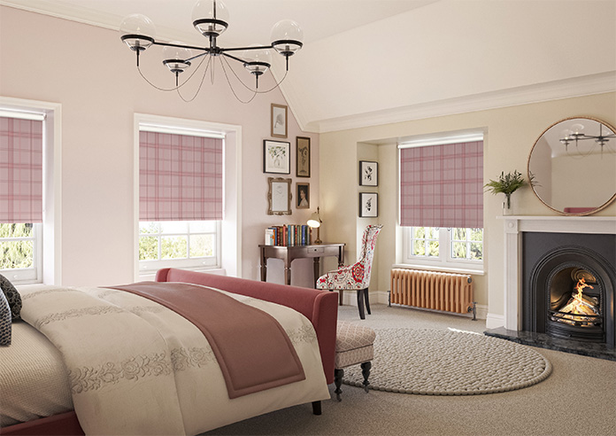 Falkirk, Pink Thistle - Twist&Fit Roller Blind - Image 7
